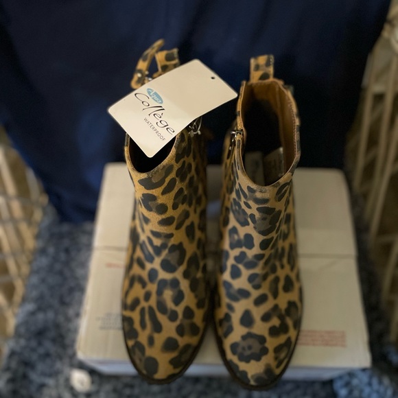 Aqua College Shoes - New with tags waterproof leather animal print boots. Sold at Macy’s.